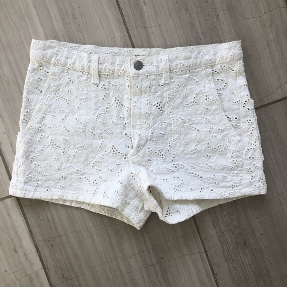 Isabelle Marant Étoile eyelets shorts - Picture 1 of 4